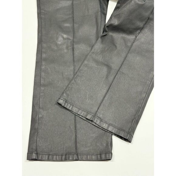 B32 - Massimo Dutti Morocco Black Sheen Pant Size 10 - Picture 6 of 9